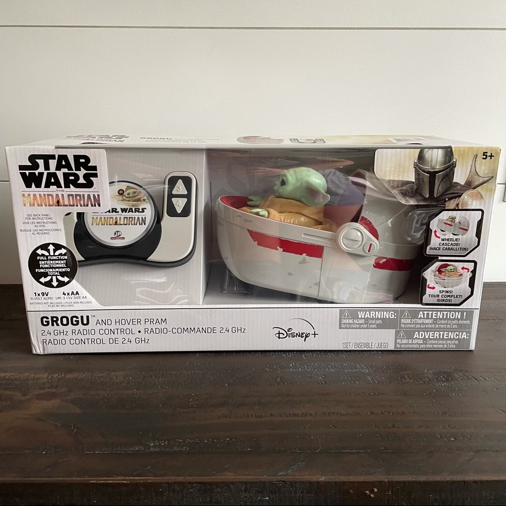 Star Wars RC The Mandalorian Remote Control Toy - Grogu with Hover Pram